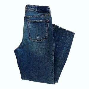 Abercrombie & Fitch Simone High Rise Ankle Straight-LIKE NEW